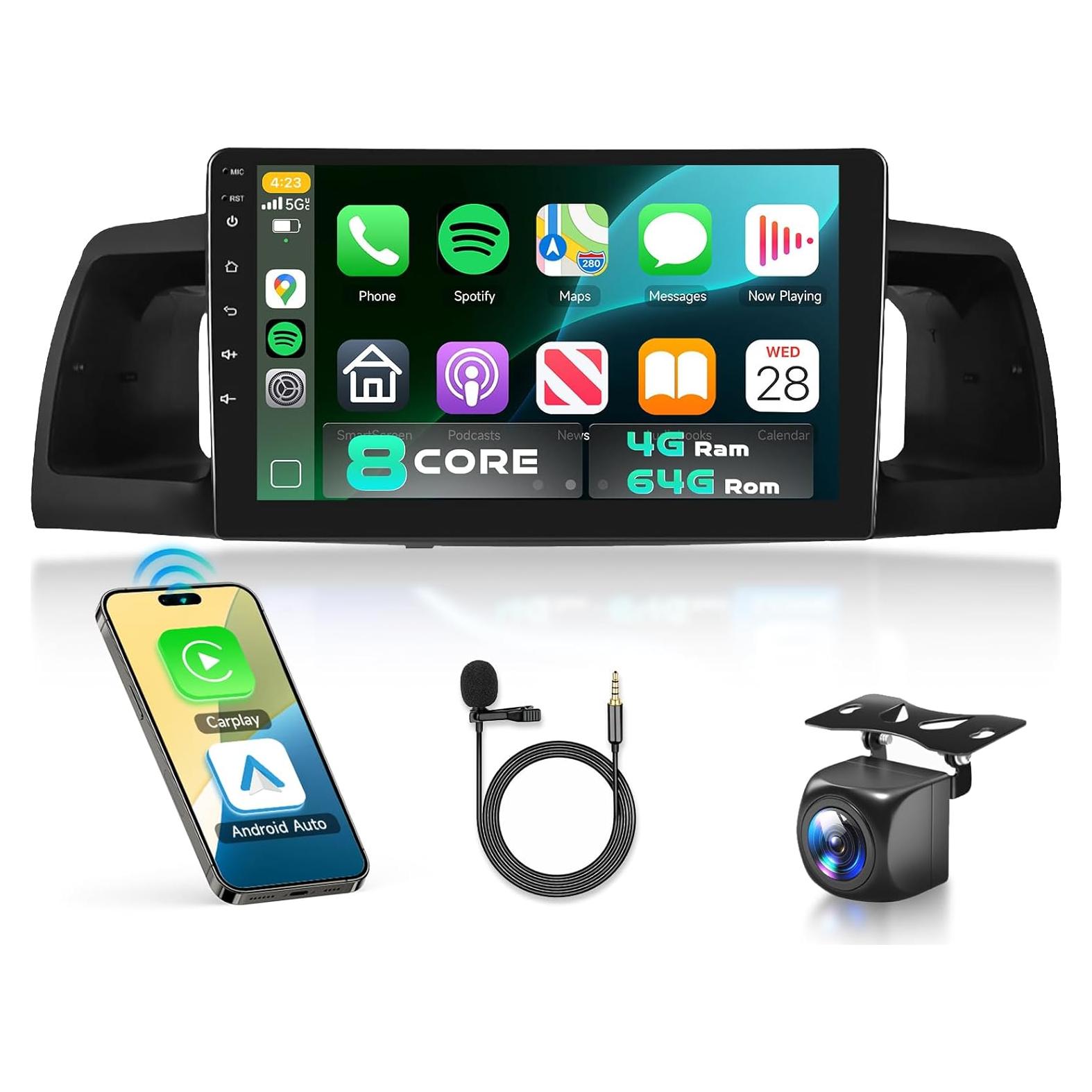 Estéreo de Coche MAHVEC 9" Android 13 para Toyota Corolla EX