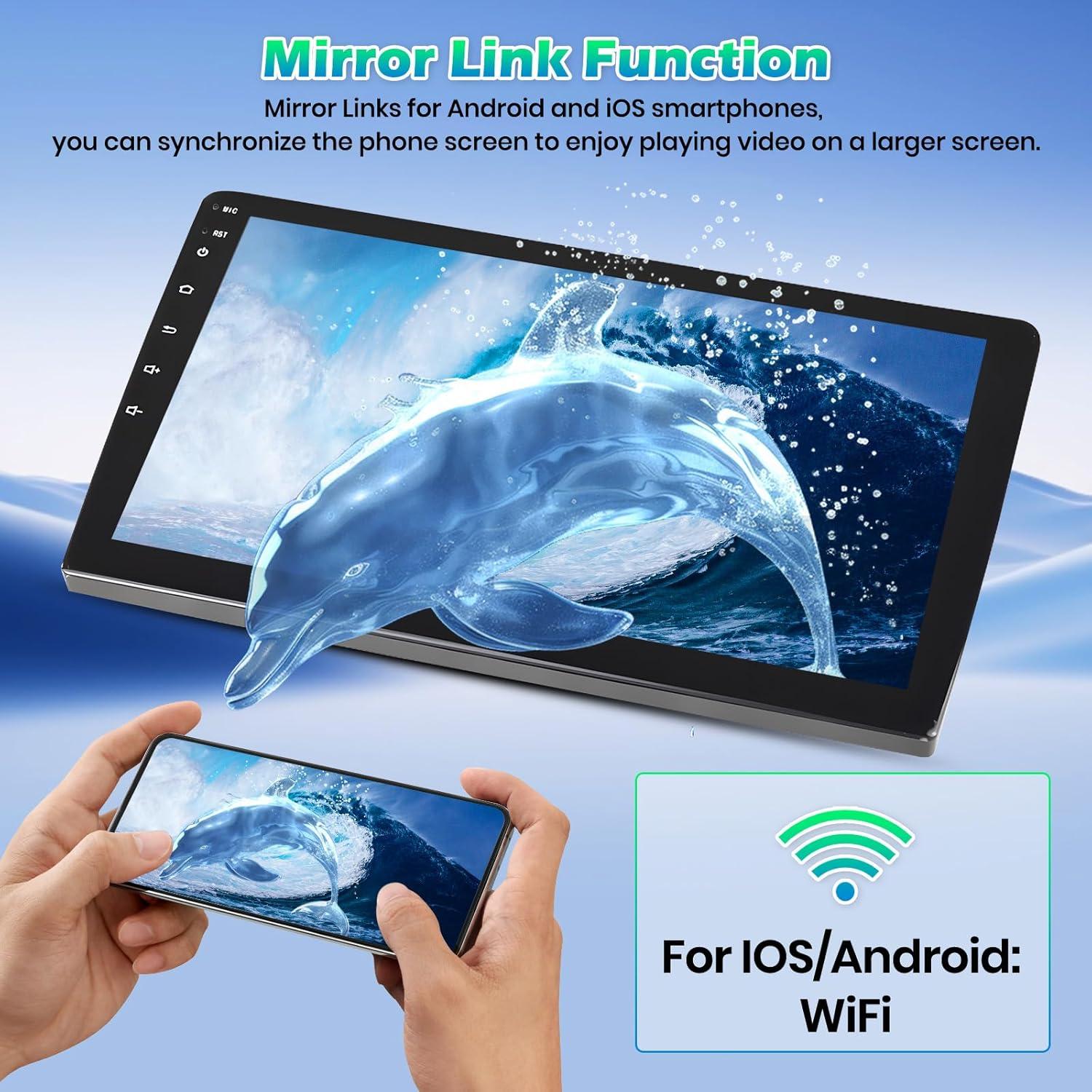 Radio de Coche Roinvou para Toyota Prado 2010-2013 con Carplay y Android Auto