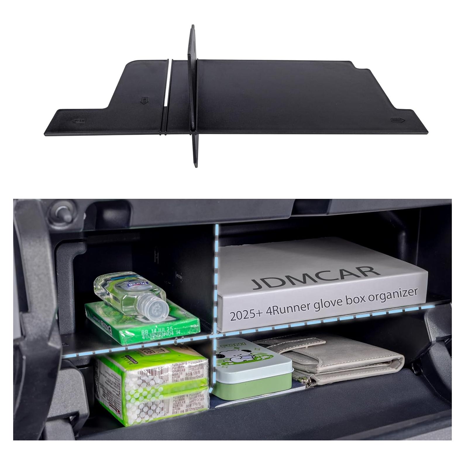 Organizador de Guantera JDMCAR para Toyota 4Runner 2025+