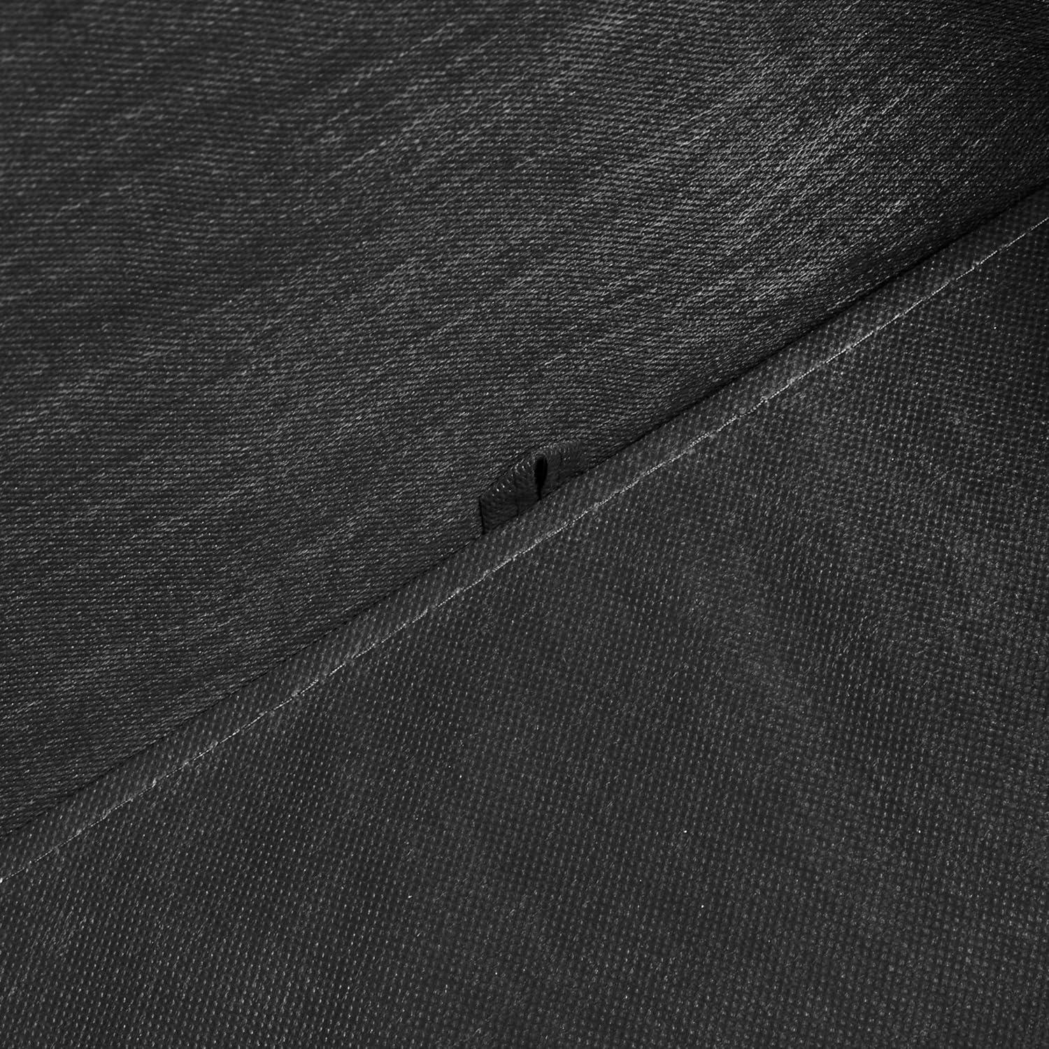 Organizador de Almacenamiento Plegable Amazon Basics, 6 Piezas, Negro