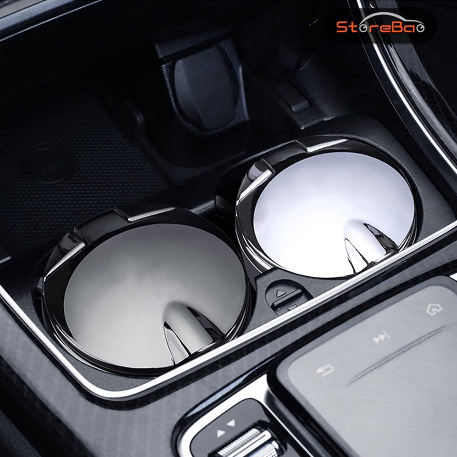 Cenicero de coche StoreBao para Mercedes-Benz Fibra de carbono