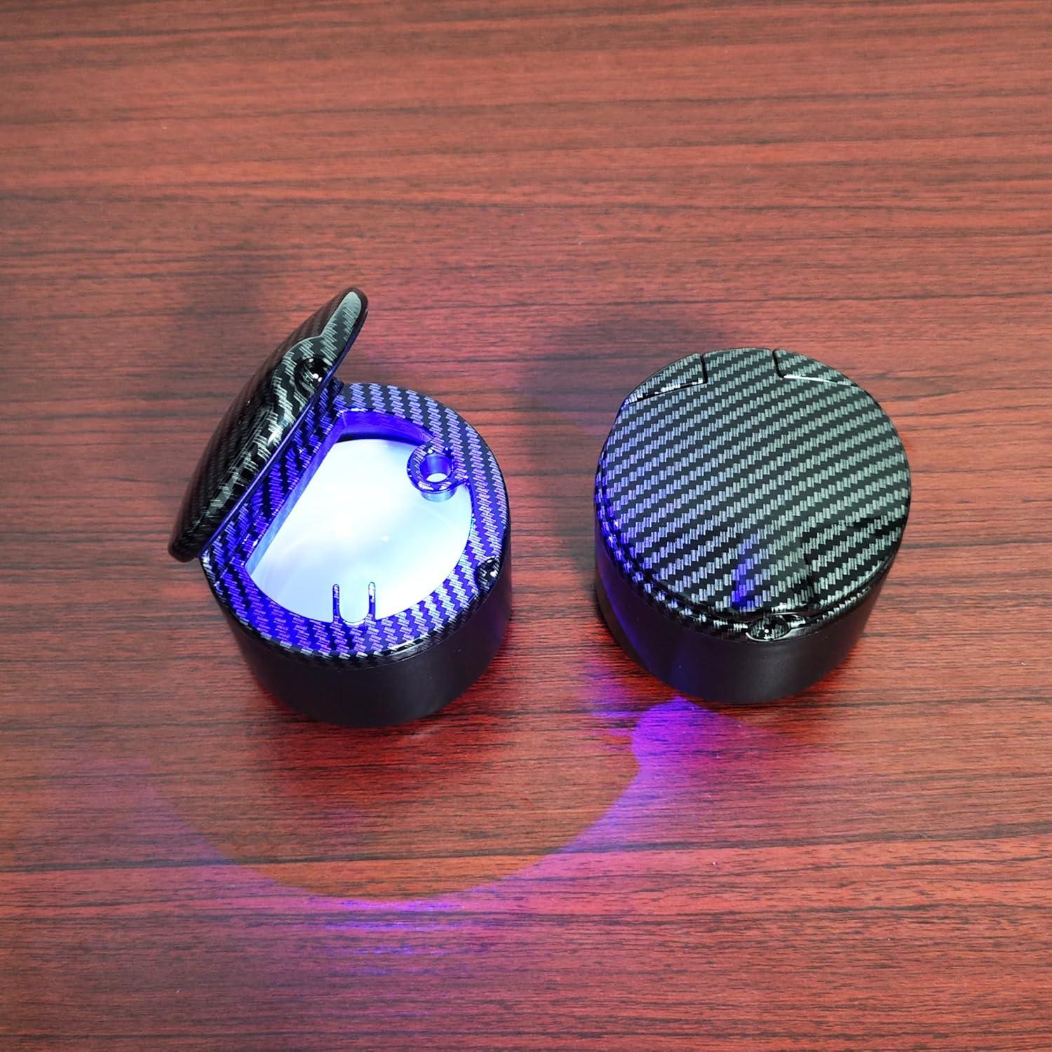 Cenicero de coche StoreBao para Mercedes-Benz Fibra de carbono