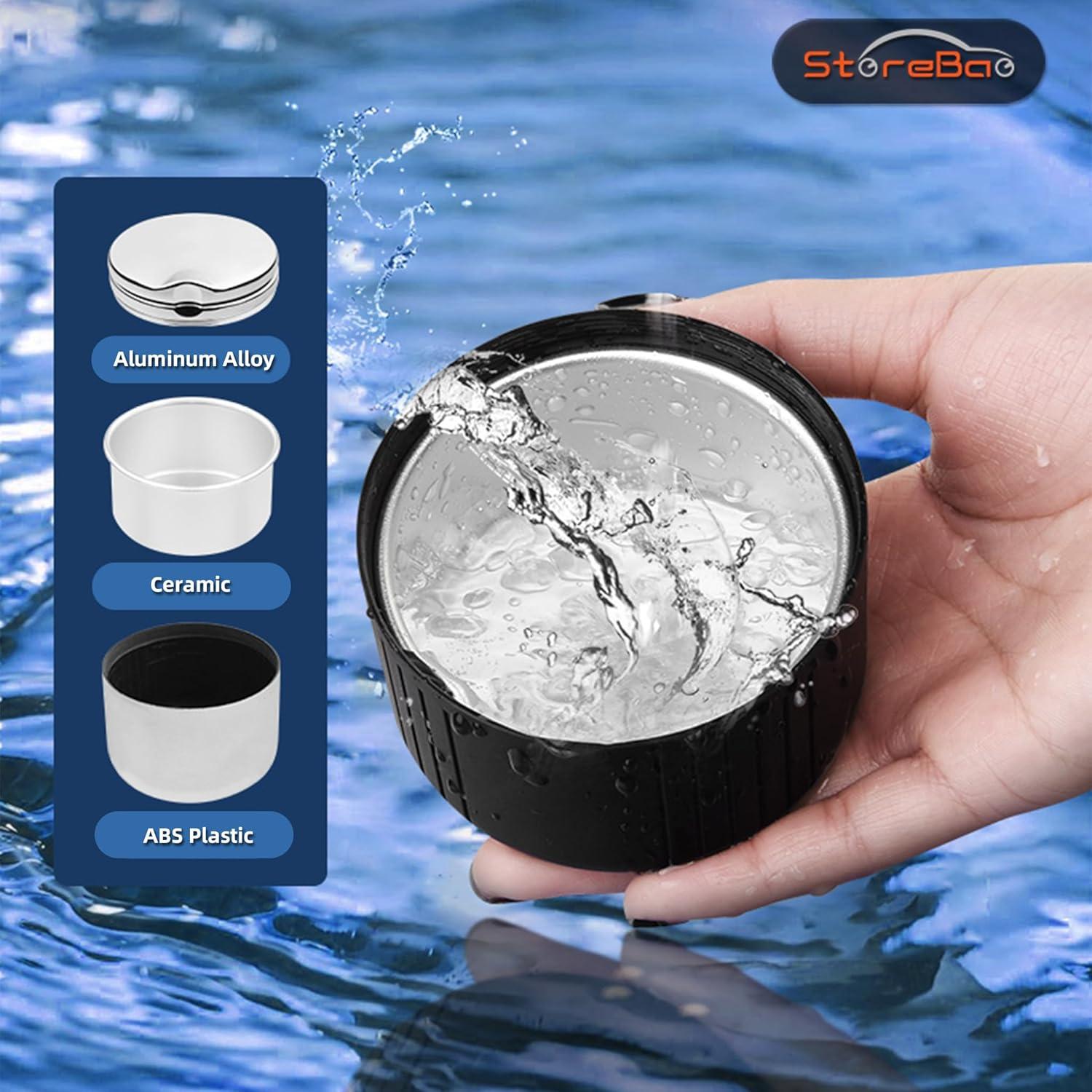 Cenicero de coche StoreBao para Mercedes-Benz Fibra de carbono