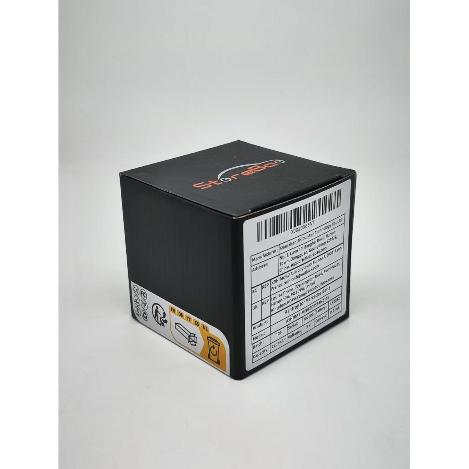 Cenicero de coche StoreBao para Mercedes-Benz Fibra de carbono