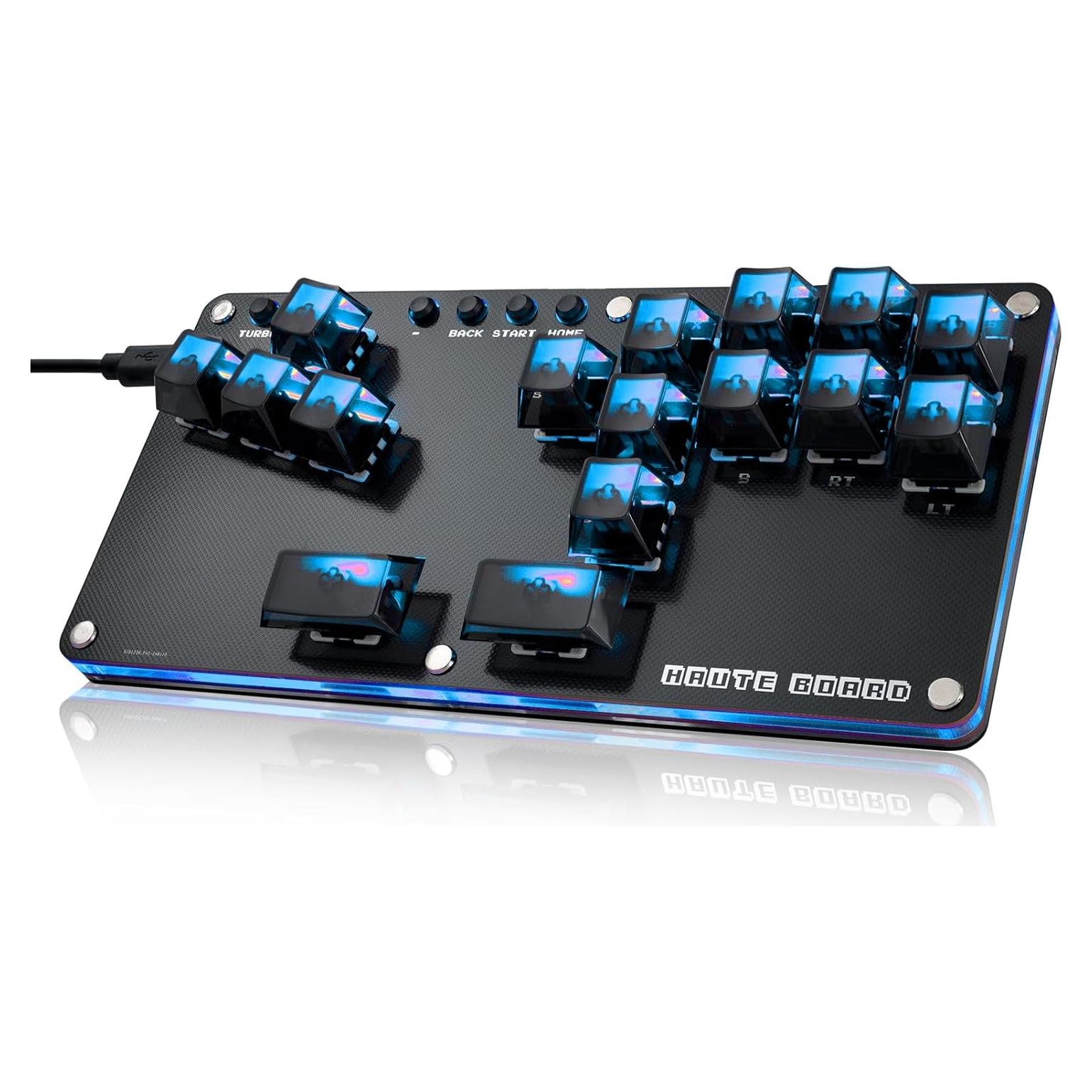 Controlador de Arcade Sehawei MINI-PLUS 16 Teclas Turbo PC/PS4/Switch