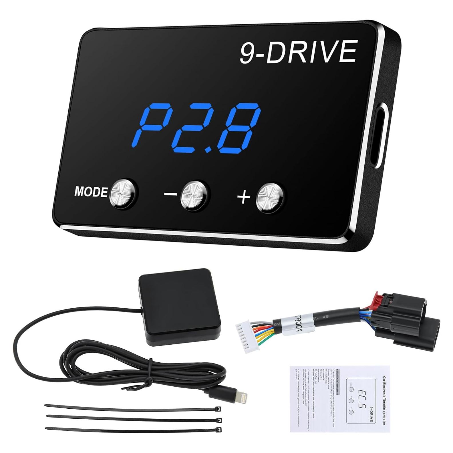 Controlador de Acelerador Electrónico MAIMEIMI 9 Modos para Dodge Jeep