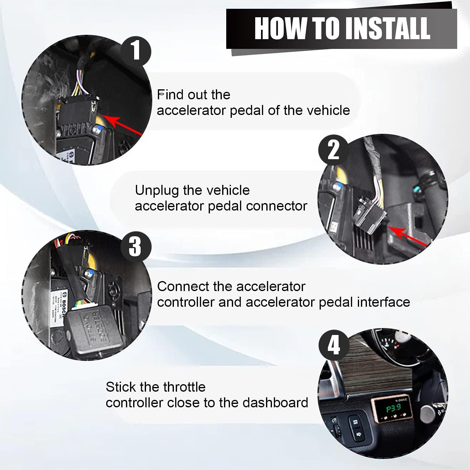 Controlador de Acelerador Electrónico HPEVA 9 Drive para AUDI VW