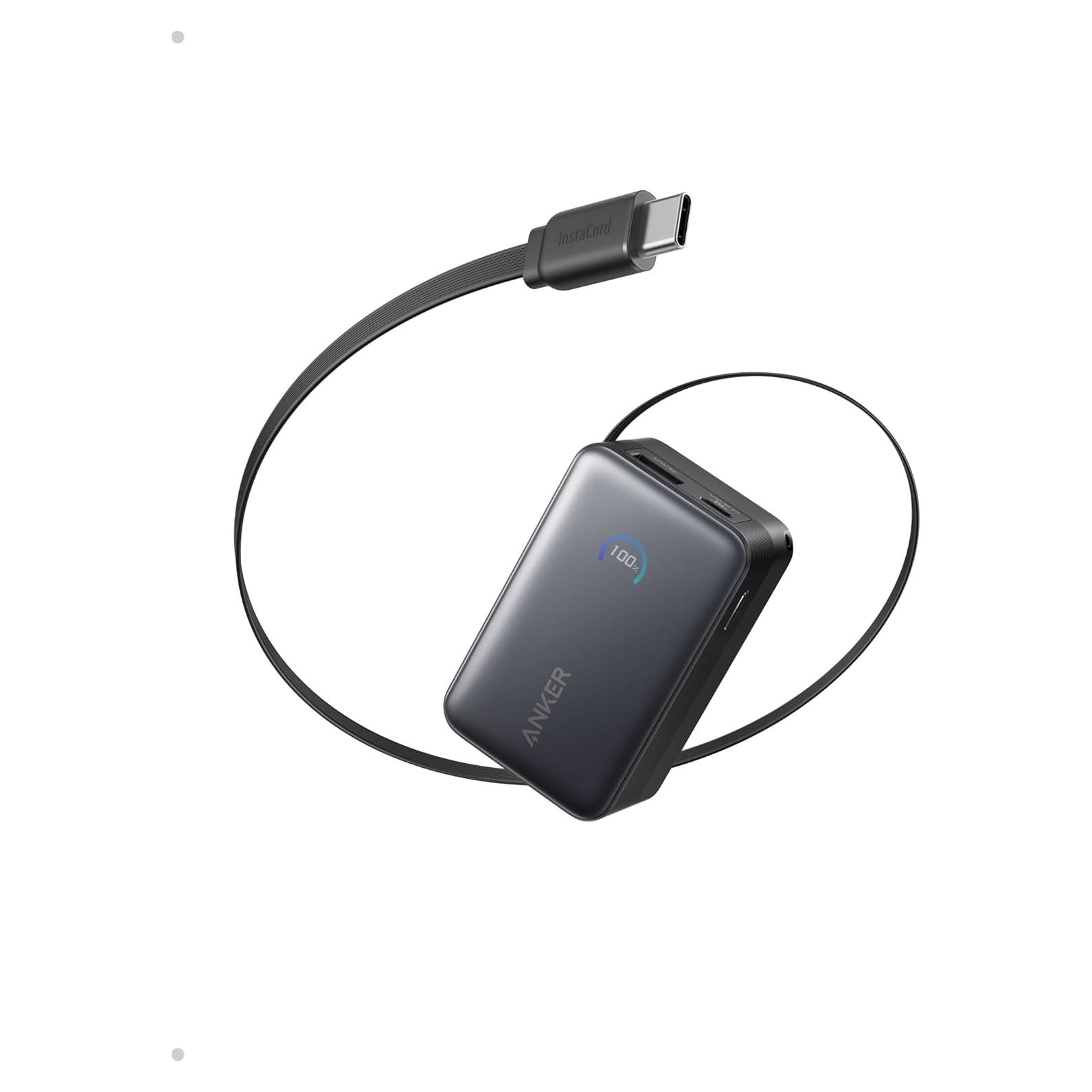 Banco de Poder Anker Nano 10,000mAh Carga Rápida 45W USB-C