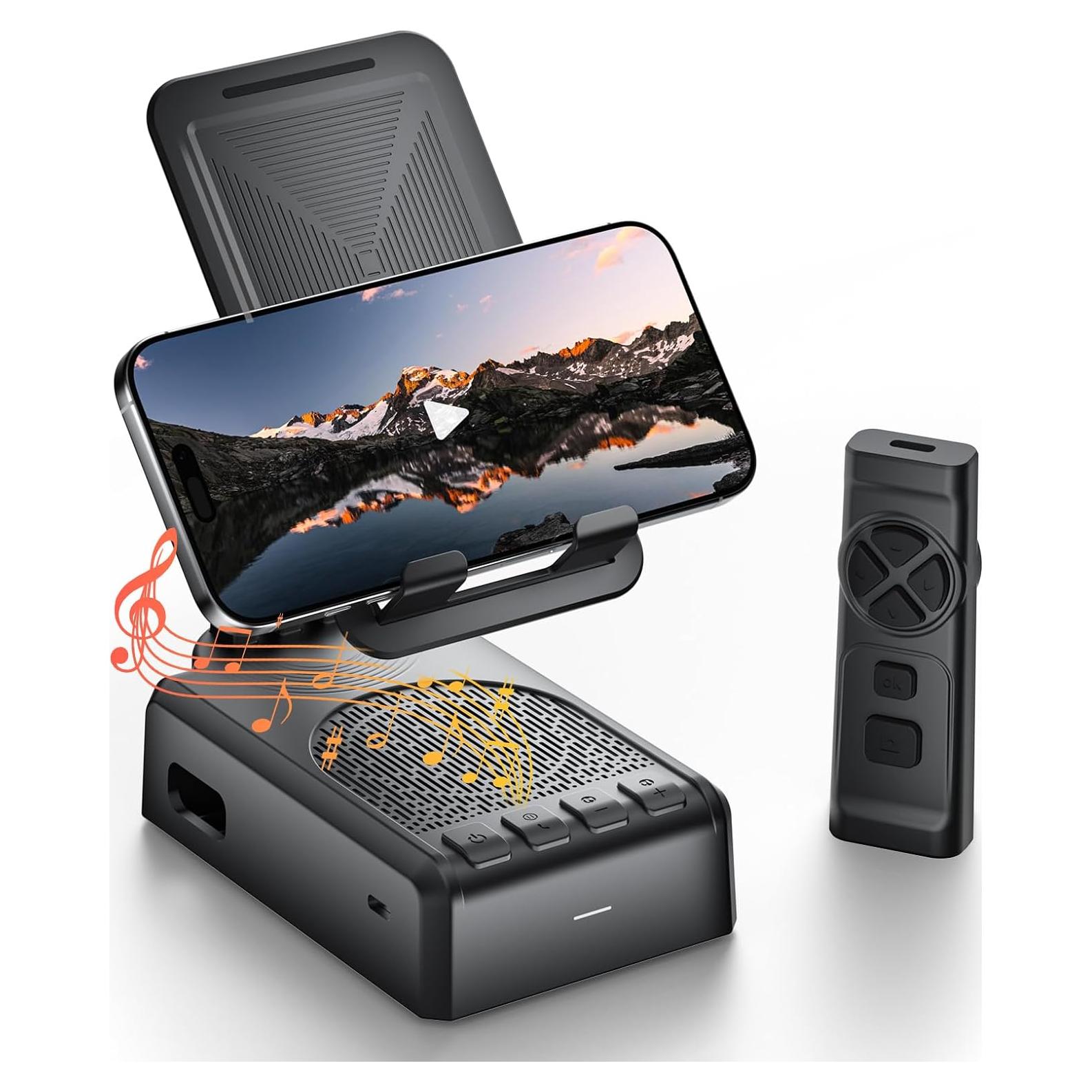 Soporte Plegable para Teléfono con Altavoz Bluetooth HOIFA YK01