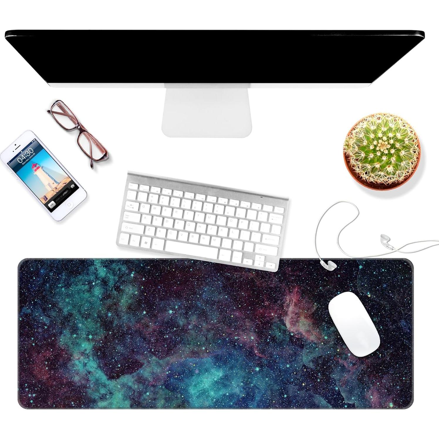 Alfombrilla de Ratón Grande Dynippy Espacio Galáctico 800x300mm