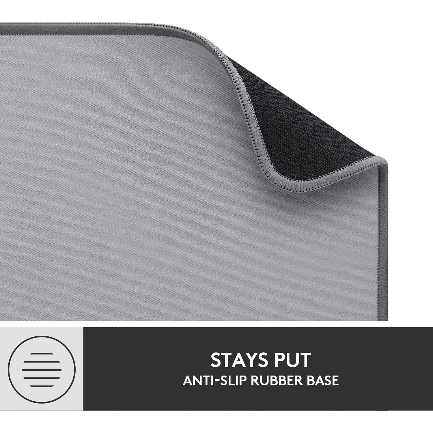 Alfombrilla de Escritorio Logitech Studio 30x70cm Gris Medio