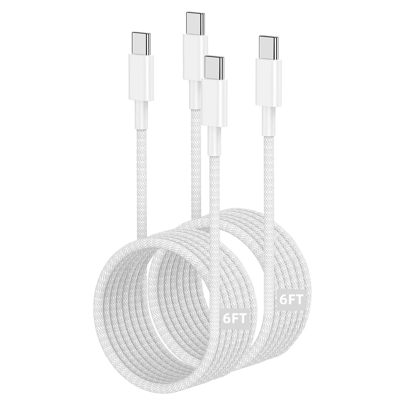 Cable de carga USB C a C 1.83m 60W Cionum para iPhone 16/15