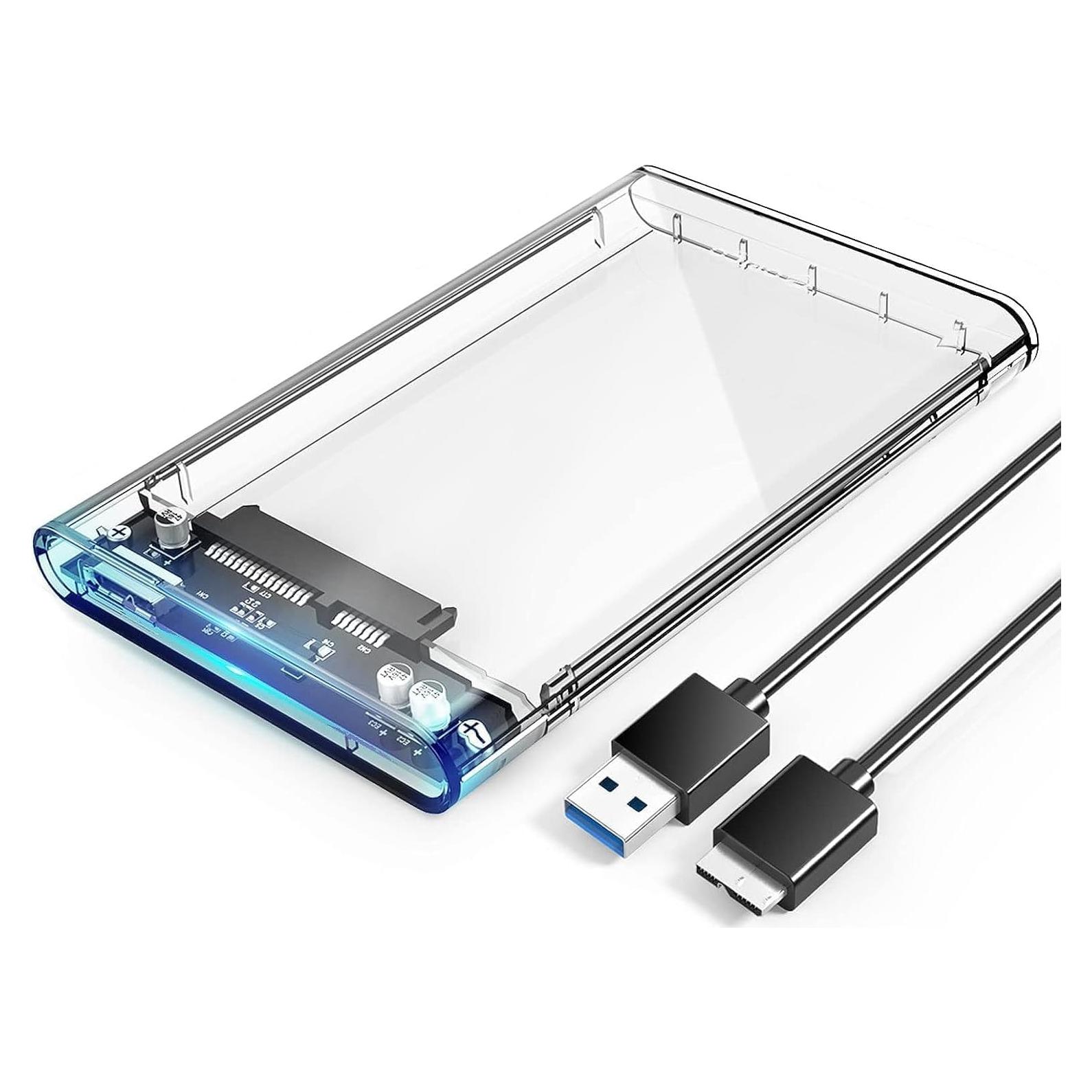 Carcasa Externa ORICO 2.5" USB 3.0 SATA III 6TB Transparente