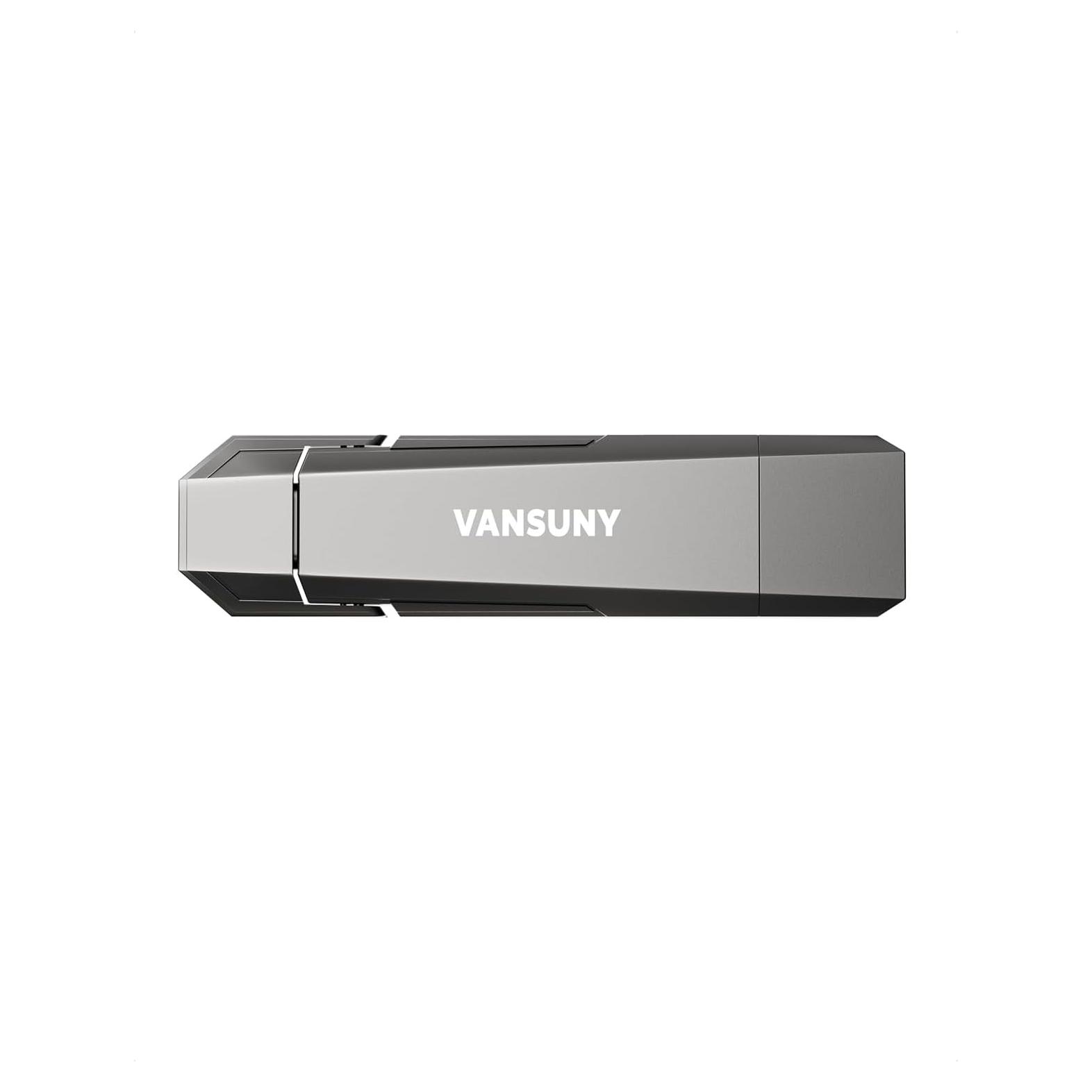Vansuny SSD Externa 256GB USB 3.2 Gen 2 Doble Interfaz