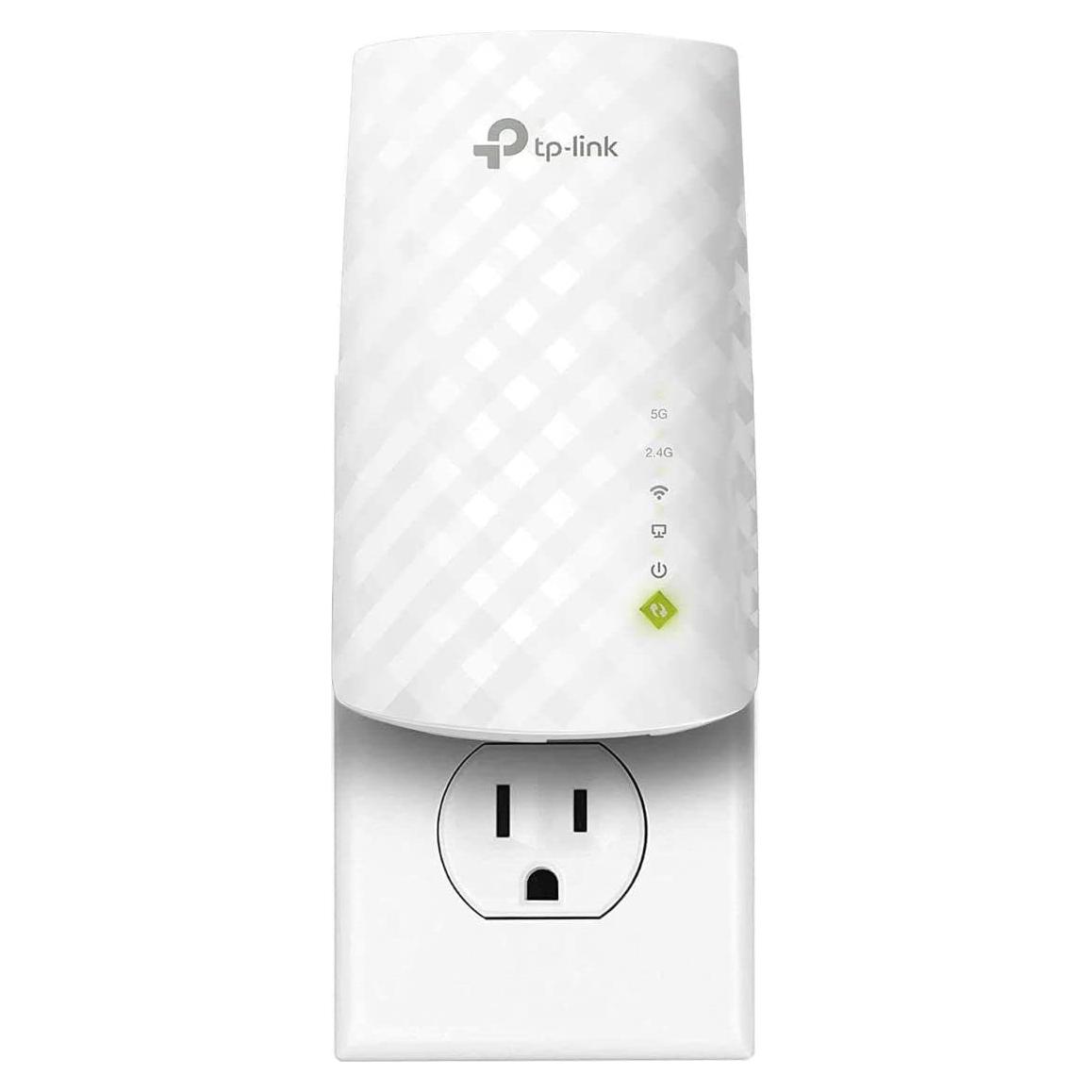 Extensor de WiFi TP-Link RE220 Banda Dual 5GHz/2.4GHz 111m²