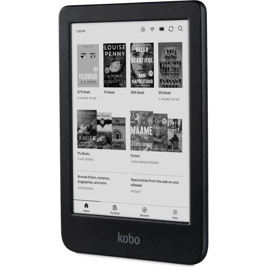 Kobo Clara BW eReader 6" Pantalla Táctil Resistente al Agua 16GB