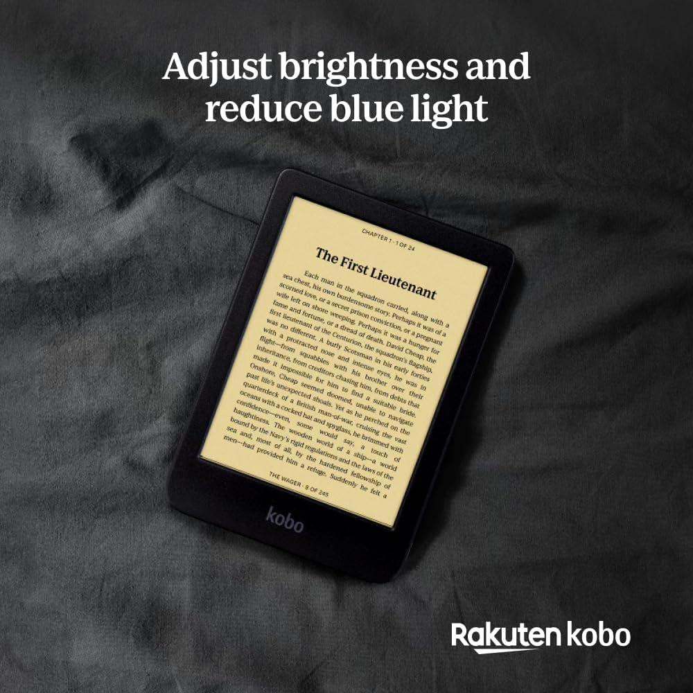 Kobo Clara BW eReader 6" Pantalla Táctil Resistente al Agua 16GB