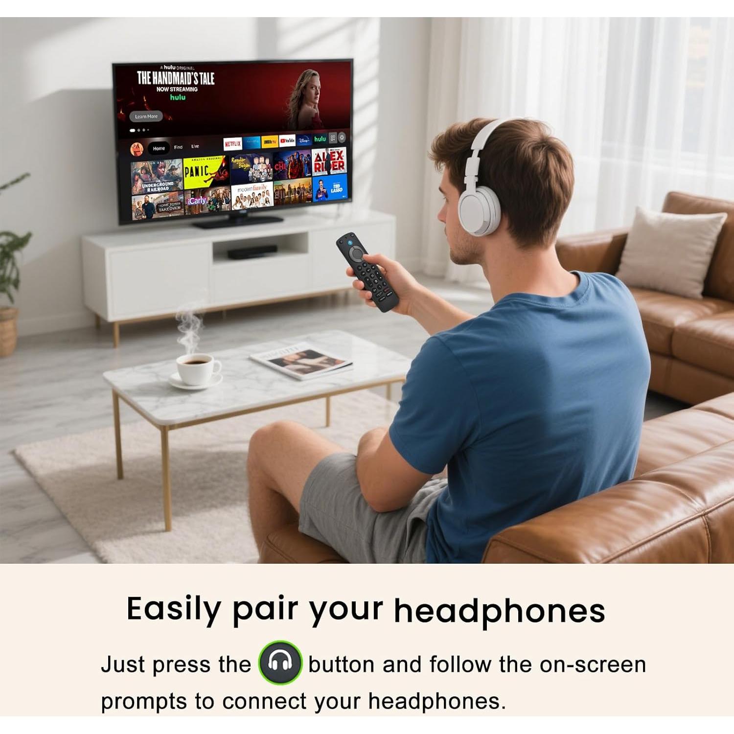 Control Remoto de Voz Retroiluminado OROSAUR G25N8L para Smart TV