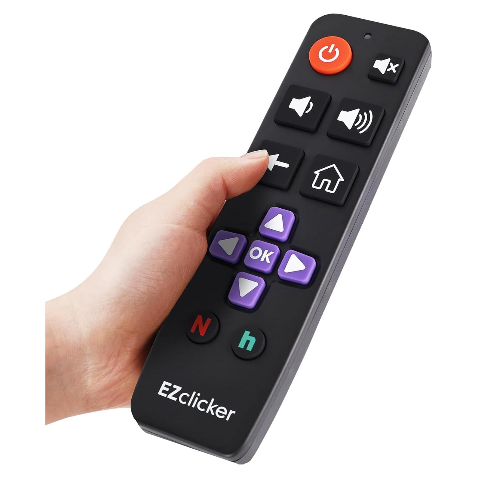 Control Remoto Grande para Roku TV Benoo - Fácil de Usar