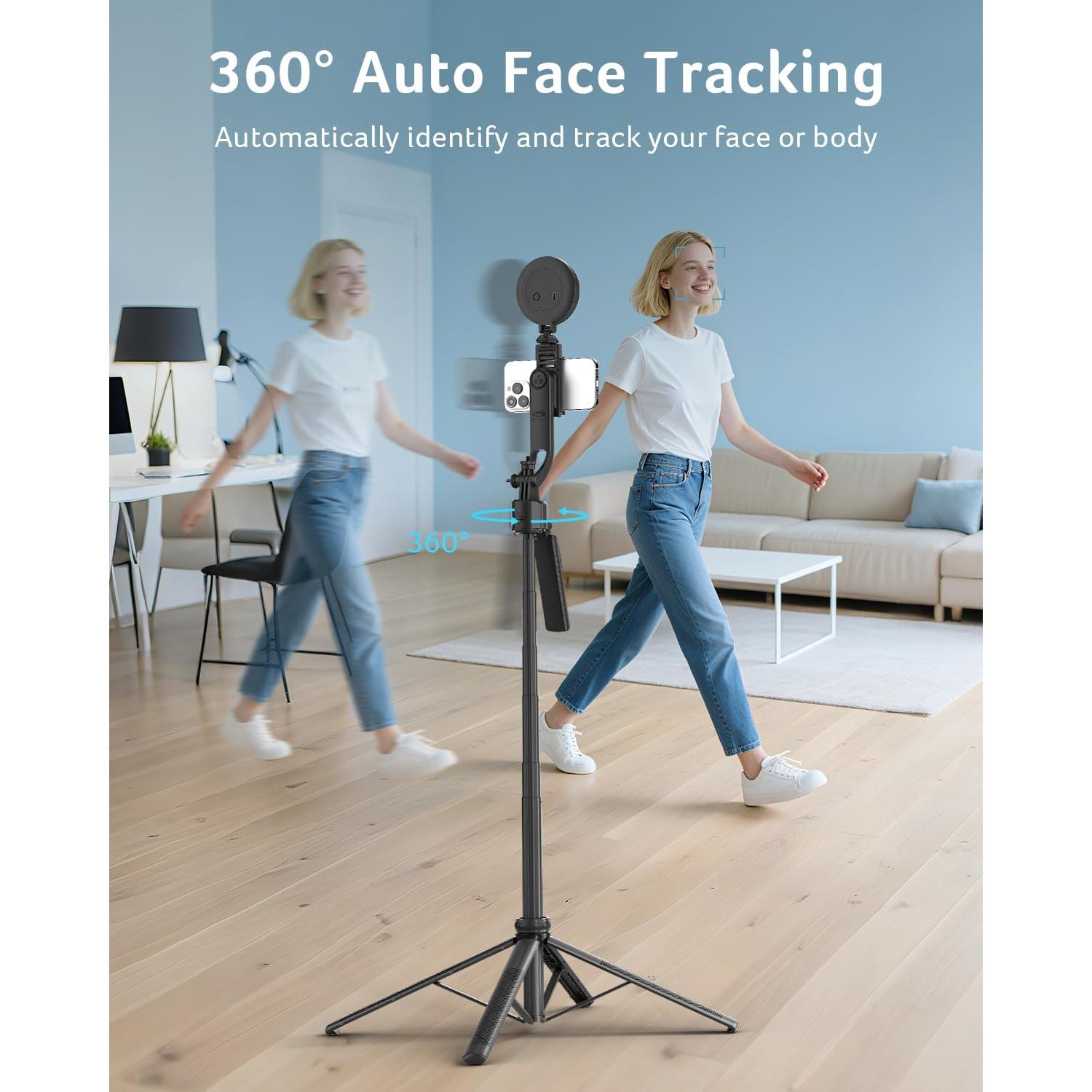 Trípode Automático de Seguimiento Facial Acer ST-C17 con Luz