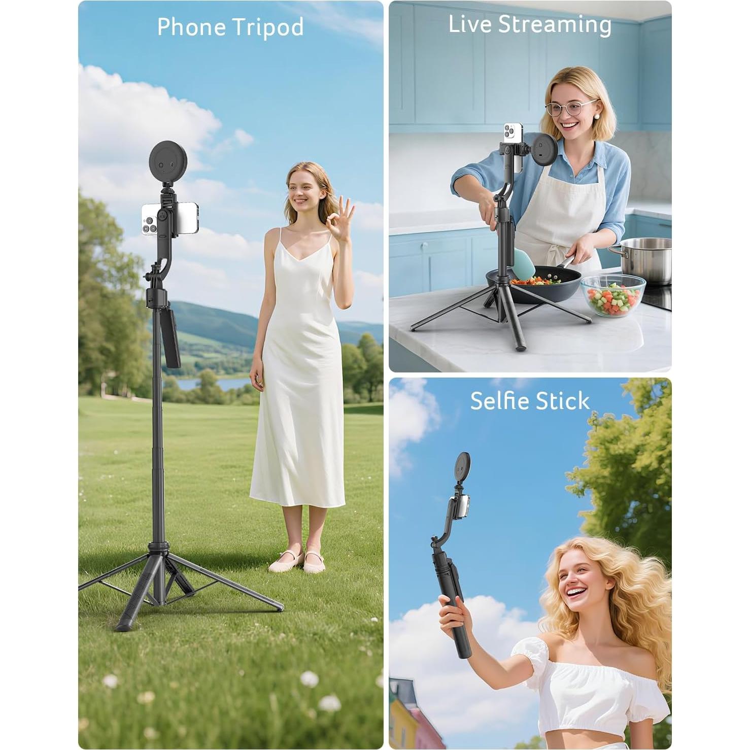 Trípode Automático de Seguimiento Facial Acer ST-C17 con Luz