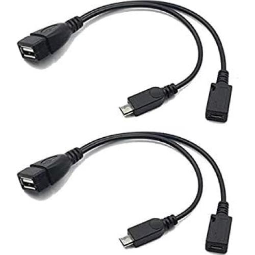 Paquete de 2 Cables OTG Accessonico para Fire Stick 4K