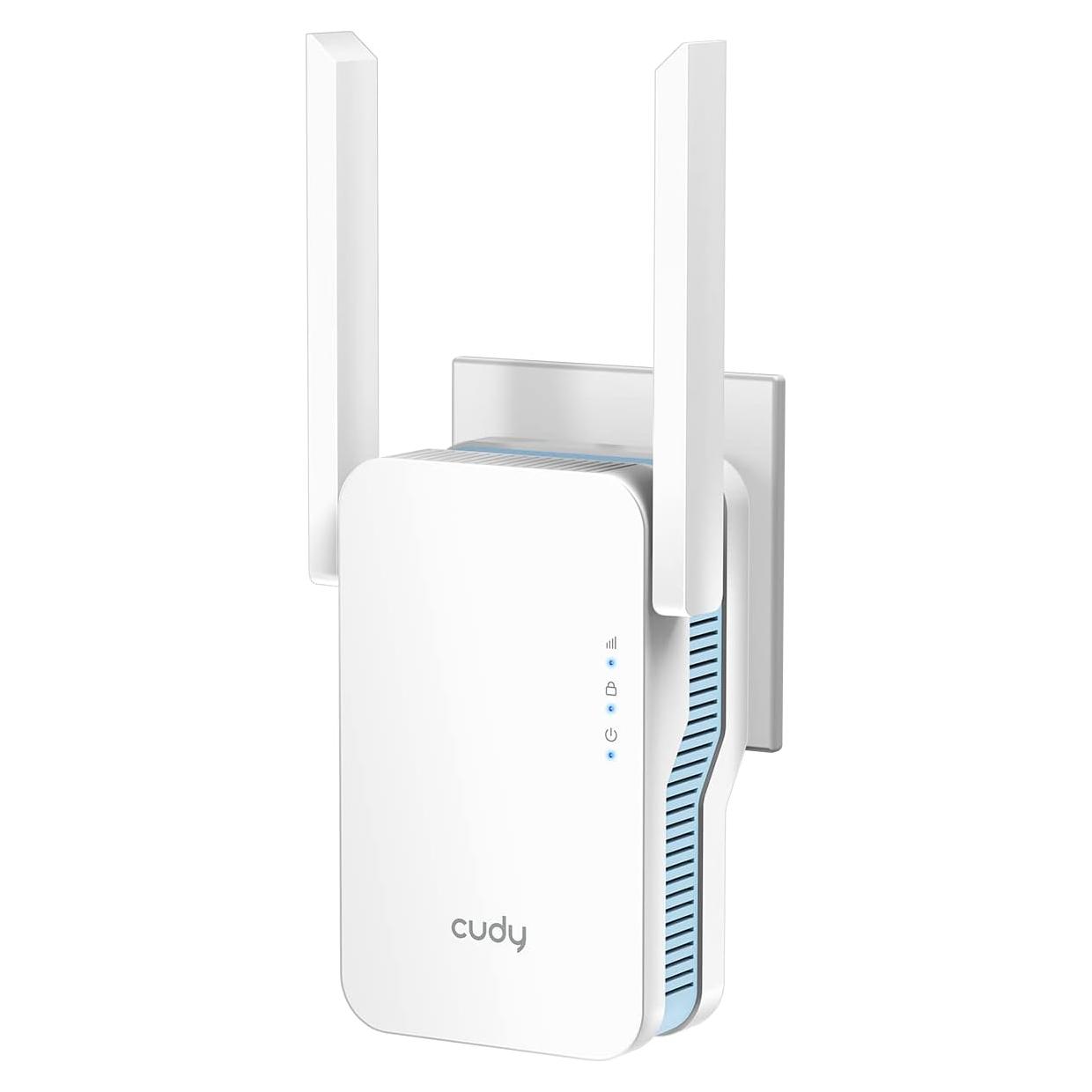 Extensor de WiFi Cudy RE1200 1.2Gbps Doble Banda 5GHz/2.4GHz