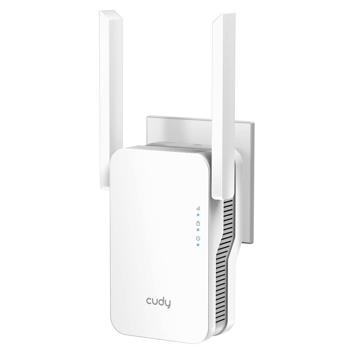 Extensor WiFi 6 Cudy RE1800 Doble Banda 1.8Gbps 185m²
