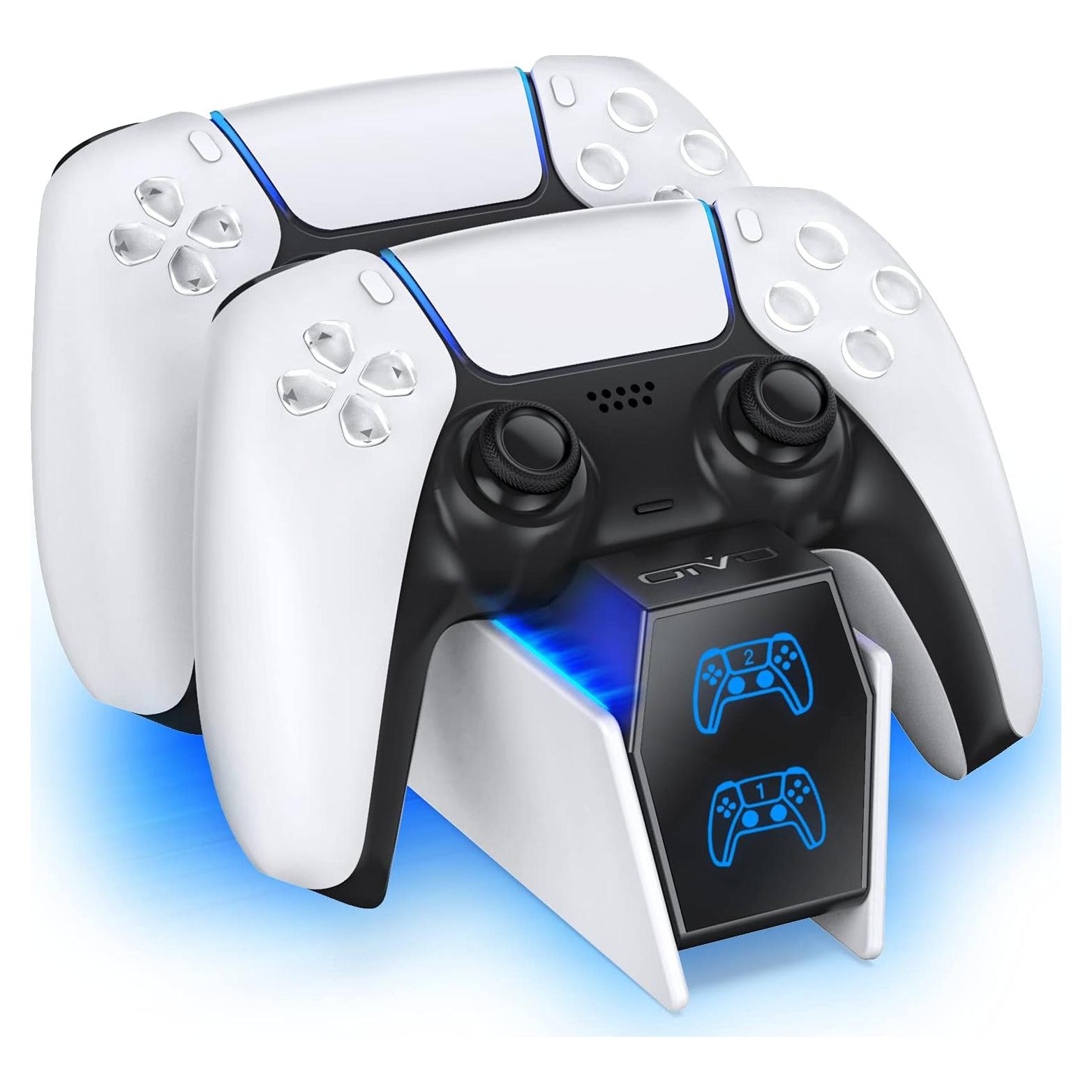 Cargador Rápido OIVO para Controladores PS5 - 2 Horas