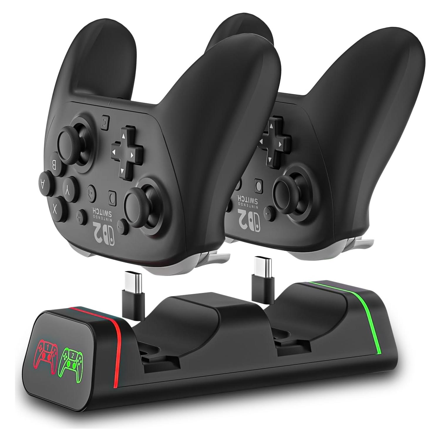 Base de Carga HEATFUN para Controladores PS5, Xbox y Switch