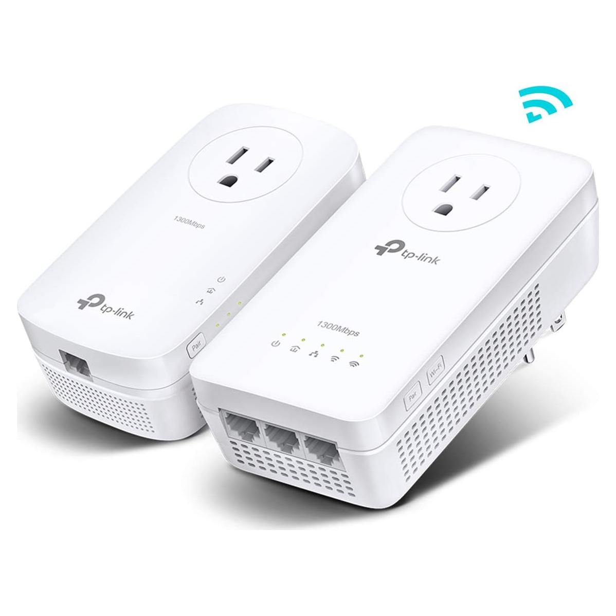 Extensor WiFi Powerline TP-Link TL-WPA8631P KIT AV1300