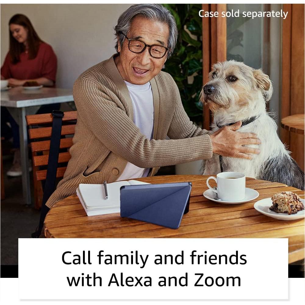 Like-New Amazon Fire 7 tablet (newest model) 7” display, read and watch, under $60 with 10-hour battery life, 16 GB, Black