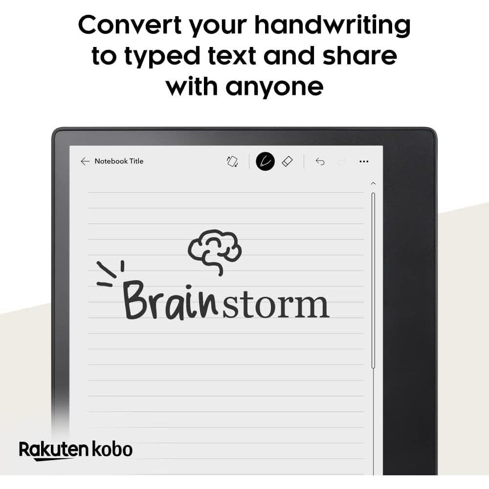 Kobo Elipsa 2E - eReader 10.3" (26.16 cm) 32GB con SleepCover Negro