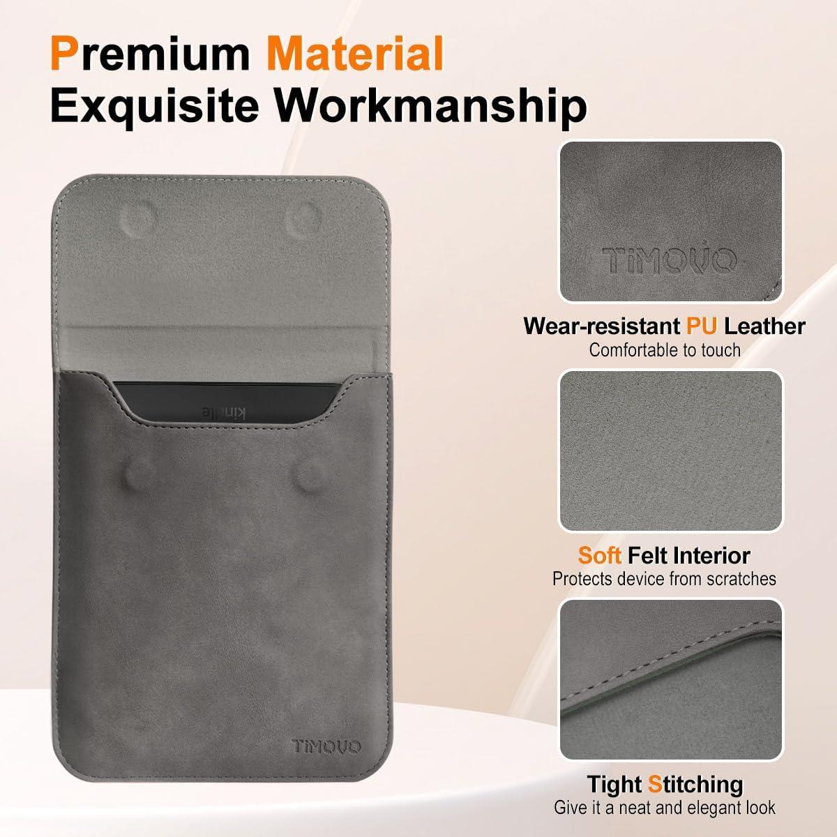 Funda TiMOVO para Kindle 6" 11ª Gen 2024/2022 - Gris Espacial