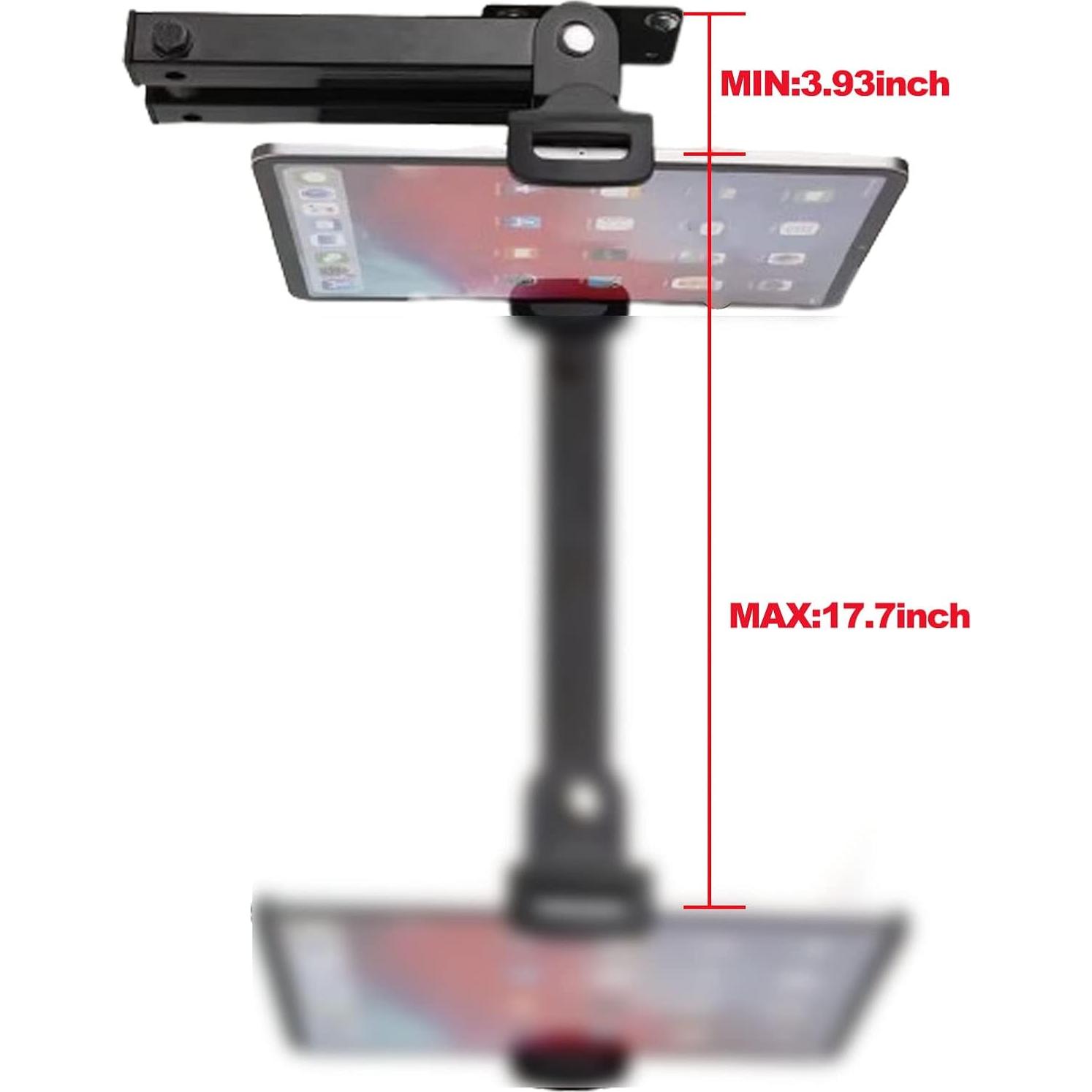 Soporte de Pared Plegable GSRUAN para Tabletas 4.7-12.9" Negro