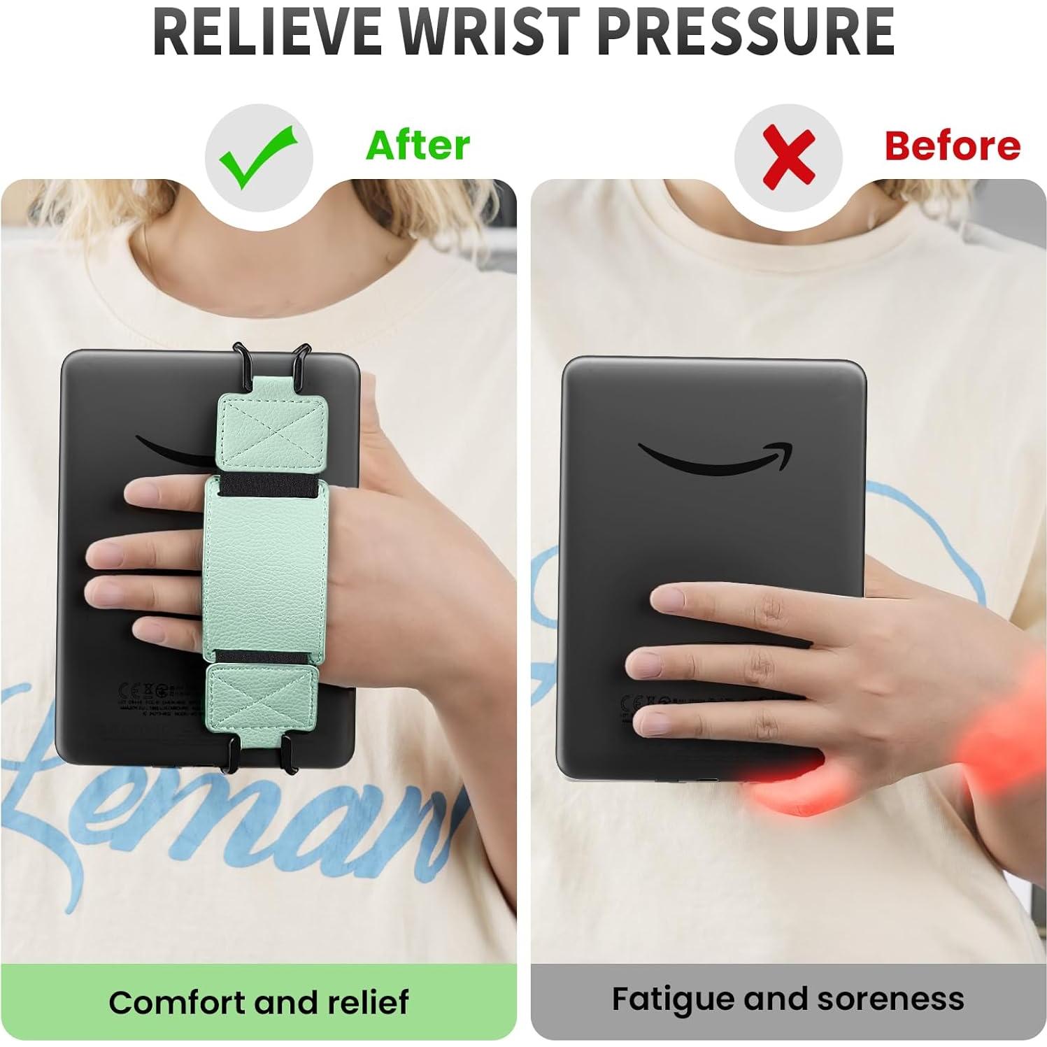 Correa de Mano MoKo para Tabletas 6-8" Verde Agave - 2 Paquetes