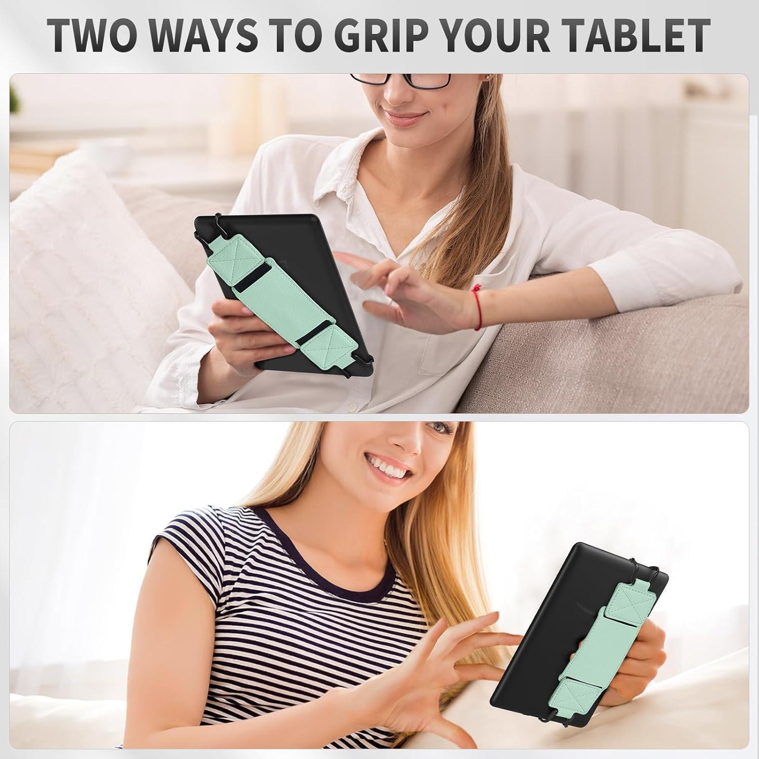 Correa de Mano MoKo para Tabletas 6-8" Verde Agave - 2 Paquetes