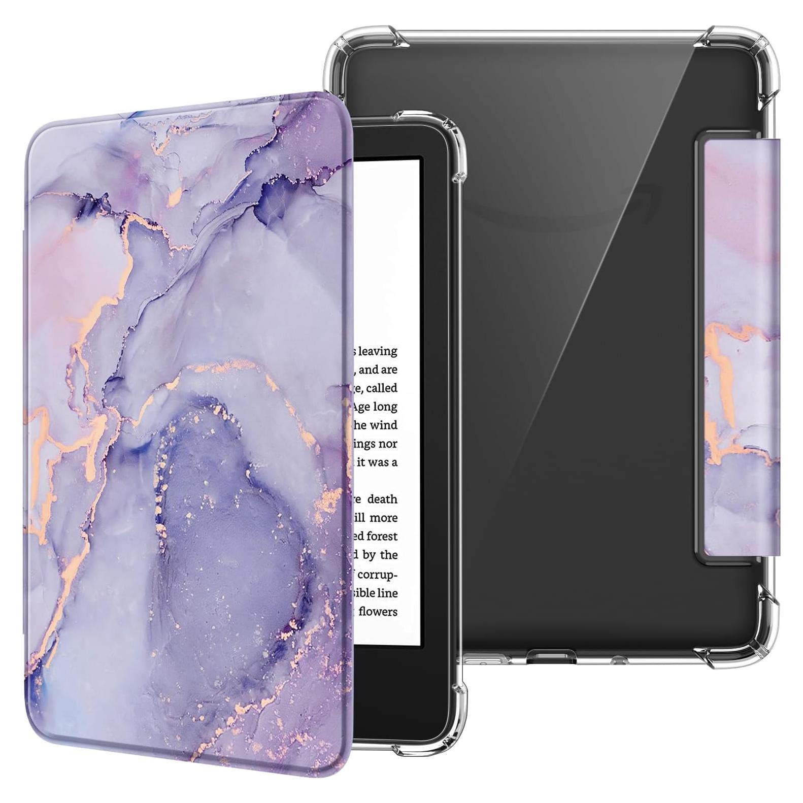 Funda Slim Fintie para Kindle 6" 11ª Gen 2024/2022 TPU Transparente