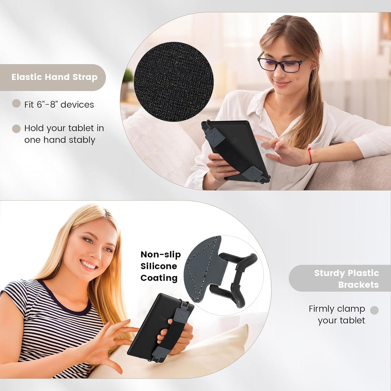 Correa de Mano MoKo para E-Readers y Tabletas 6-8" Gris Espacial