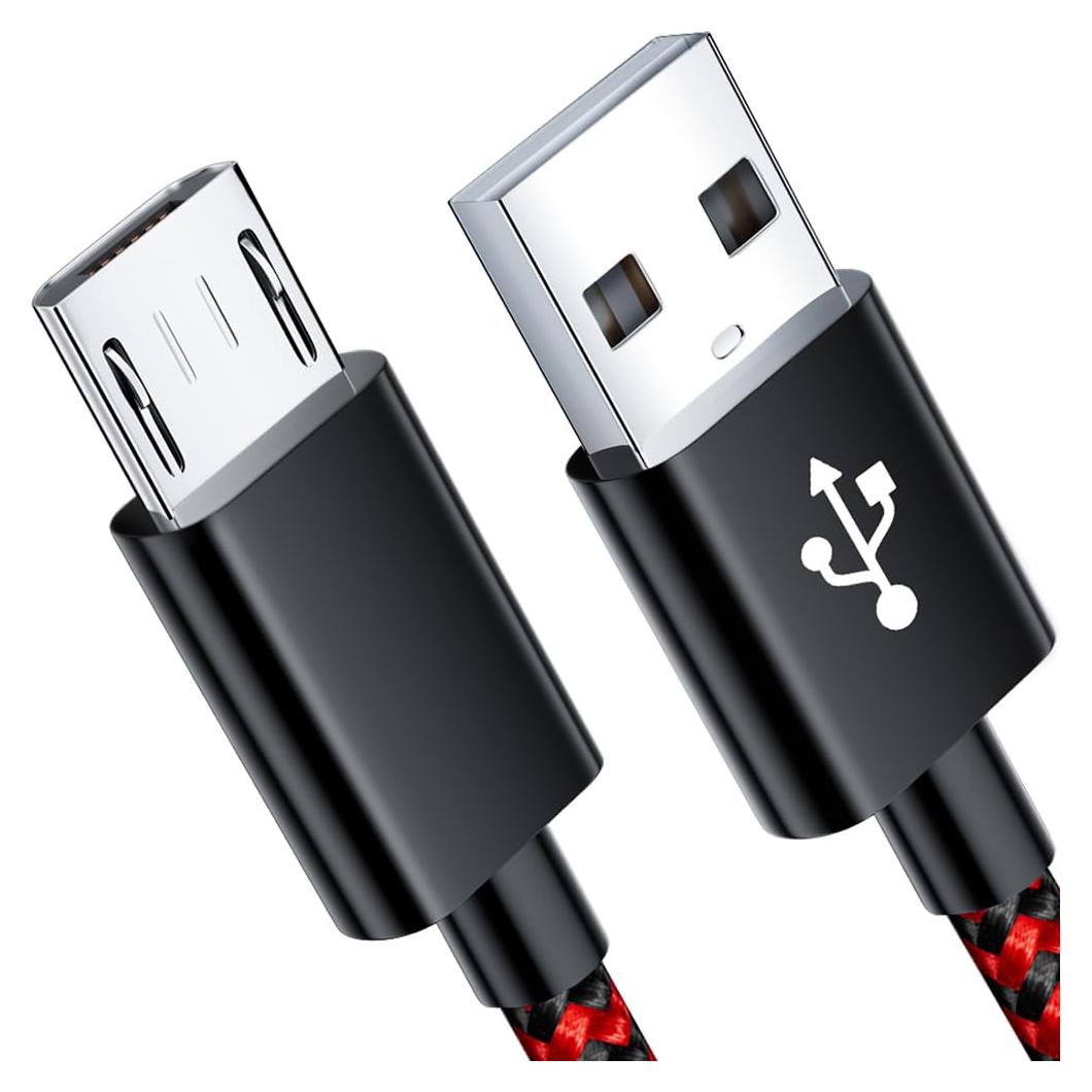 Cable Micro USB VOTY 1.83m Carga Rápida 2.4A para Android