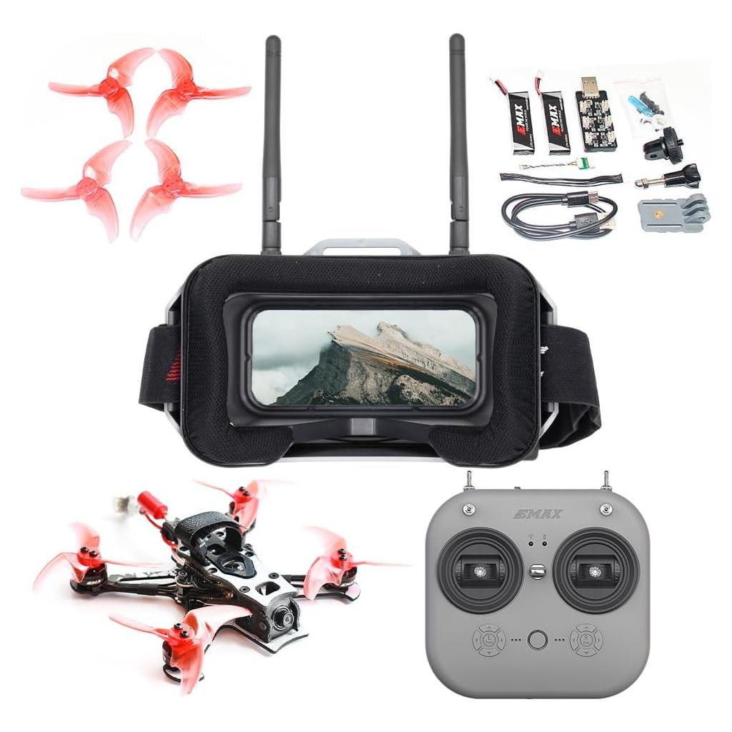 Drone FPV Tinyhawk 3 Plus Kit Listo para Volar con Controlador y Gafas