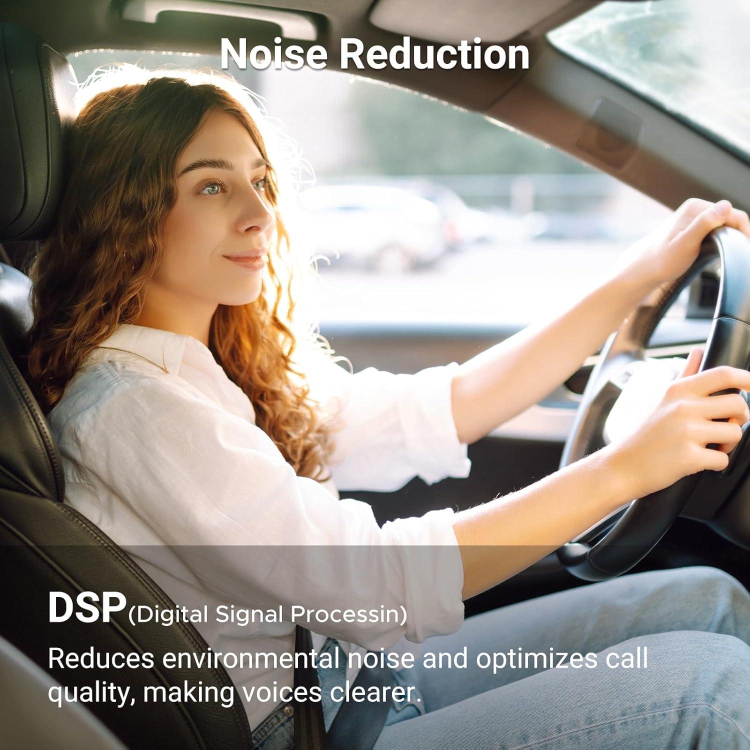 Adaptador Aux Bluetooth UGREEN 5.4 con Cancelación de Ruido