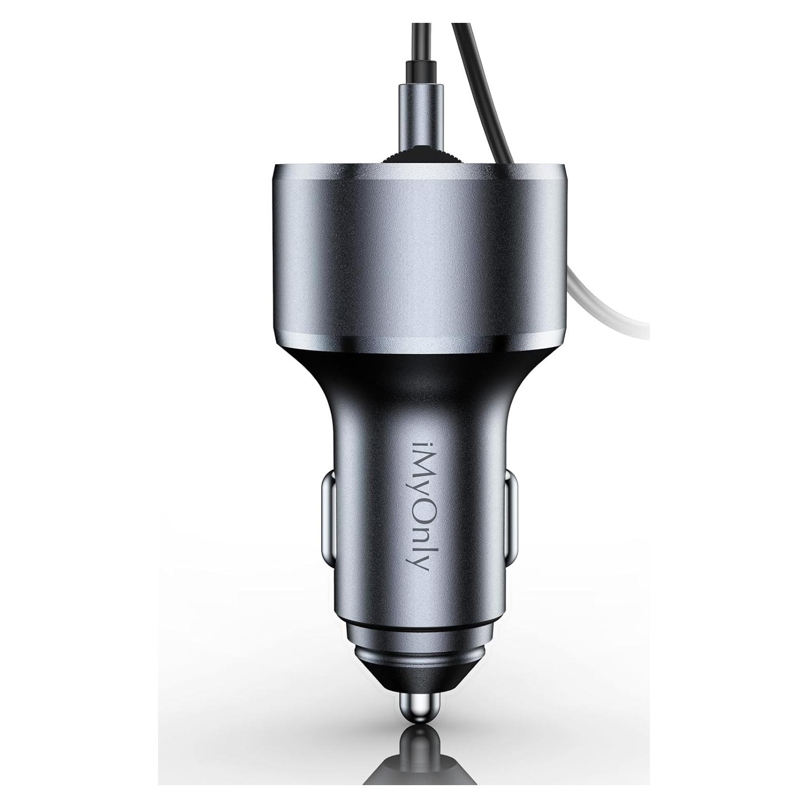 Transmisor FM Bluetooth iMyOnly V5.3 con Cargador Rápido