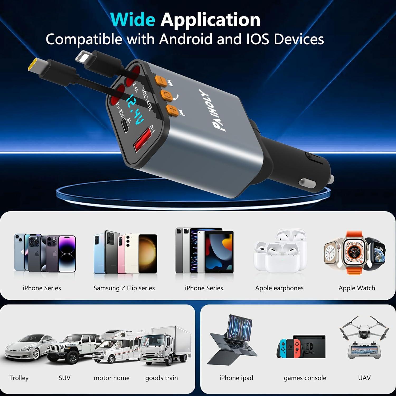 Adaptador de Coche Bluetooth 5.3 Dongguan con Cargador Rápido