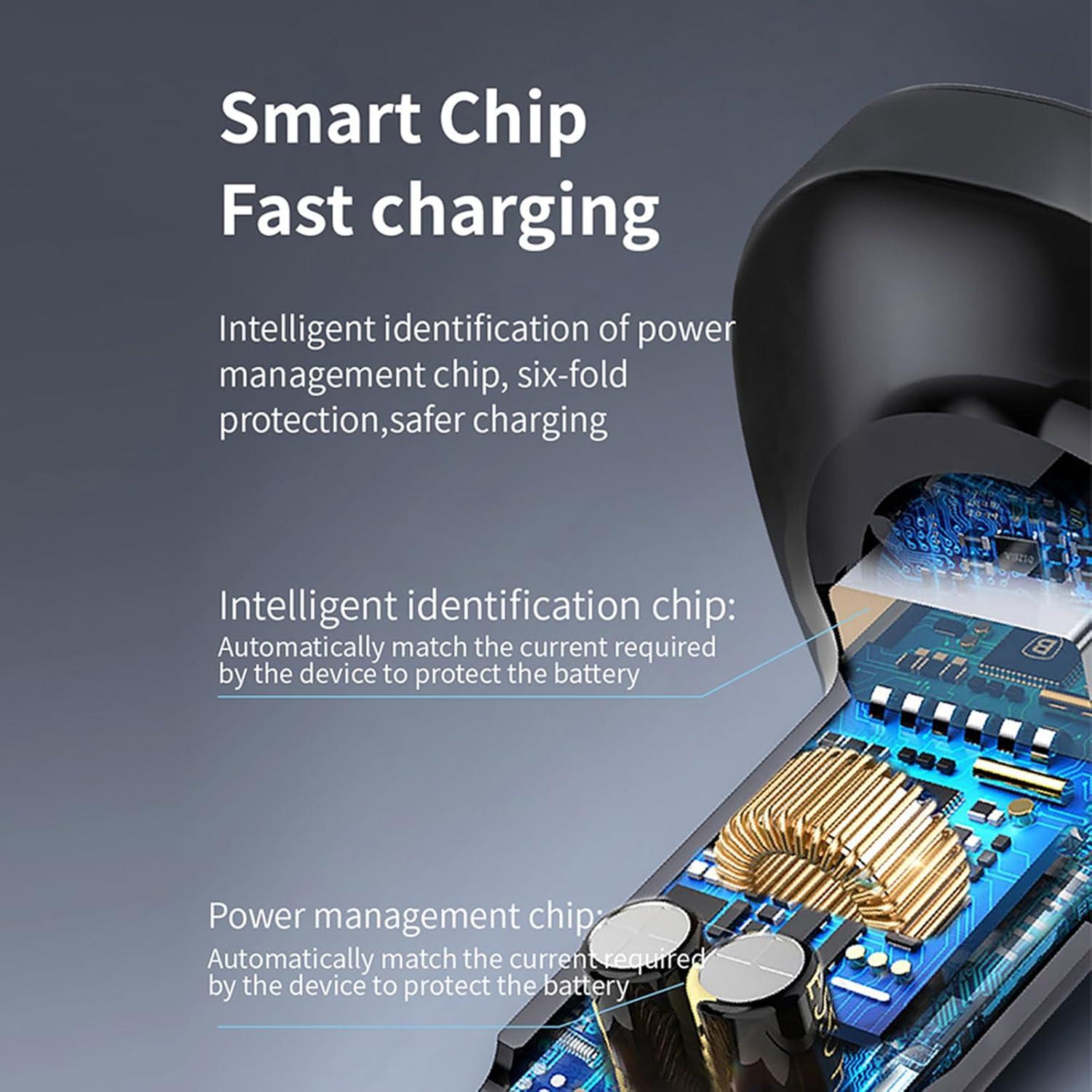 Transmisor FM Bluetooth EAHOSUCC C17 Cargador Rápido 22.5W