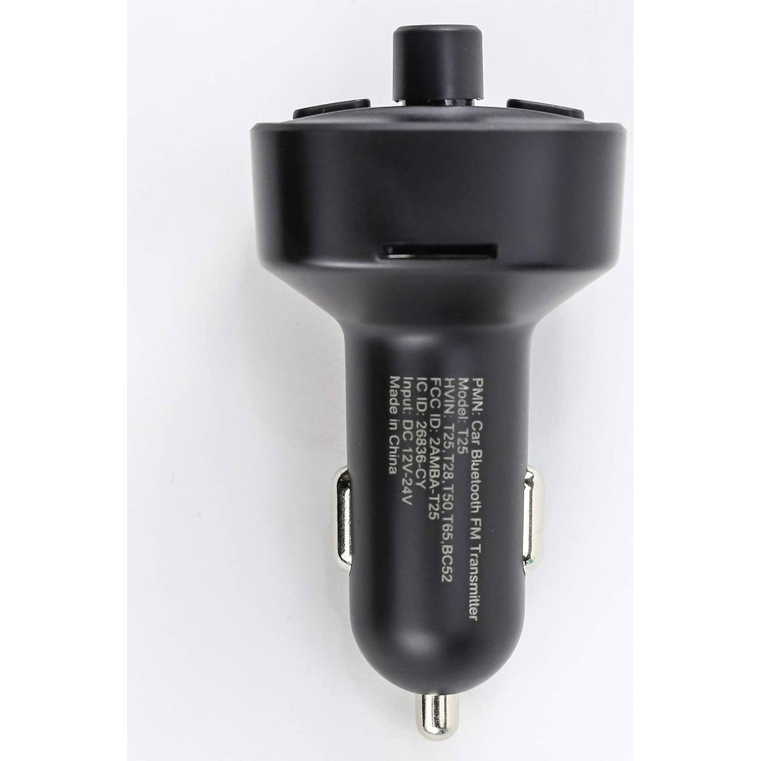 Transmisor FM Bluetooth RIWUSI T25C con carga rápida 20W