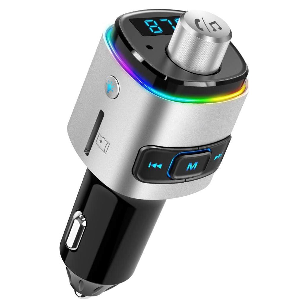 Transmisor FM Bluetooth 5.0 Couraglazer BC42 Carga Rápida USB