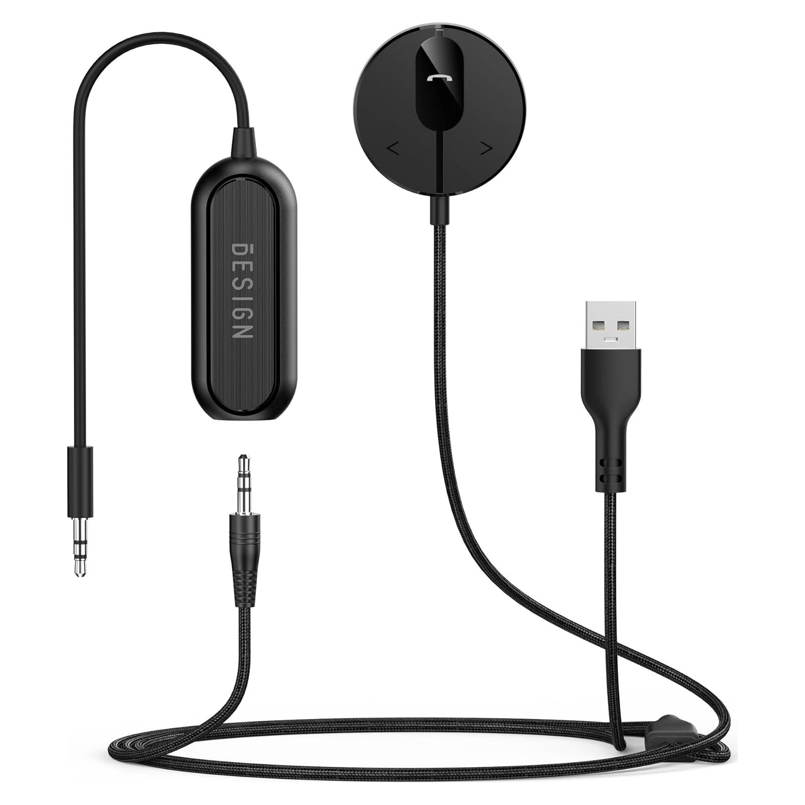 Receptor Bluetooth BESIGN BK01 para Coche con Filtro de Ruido