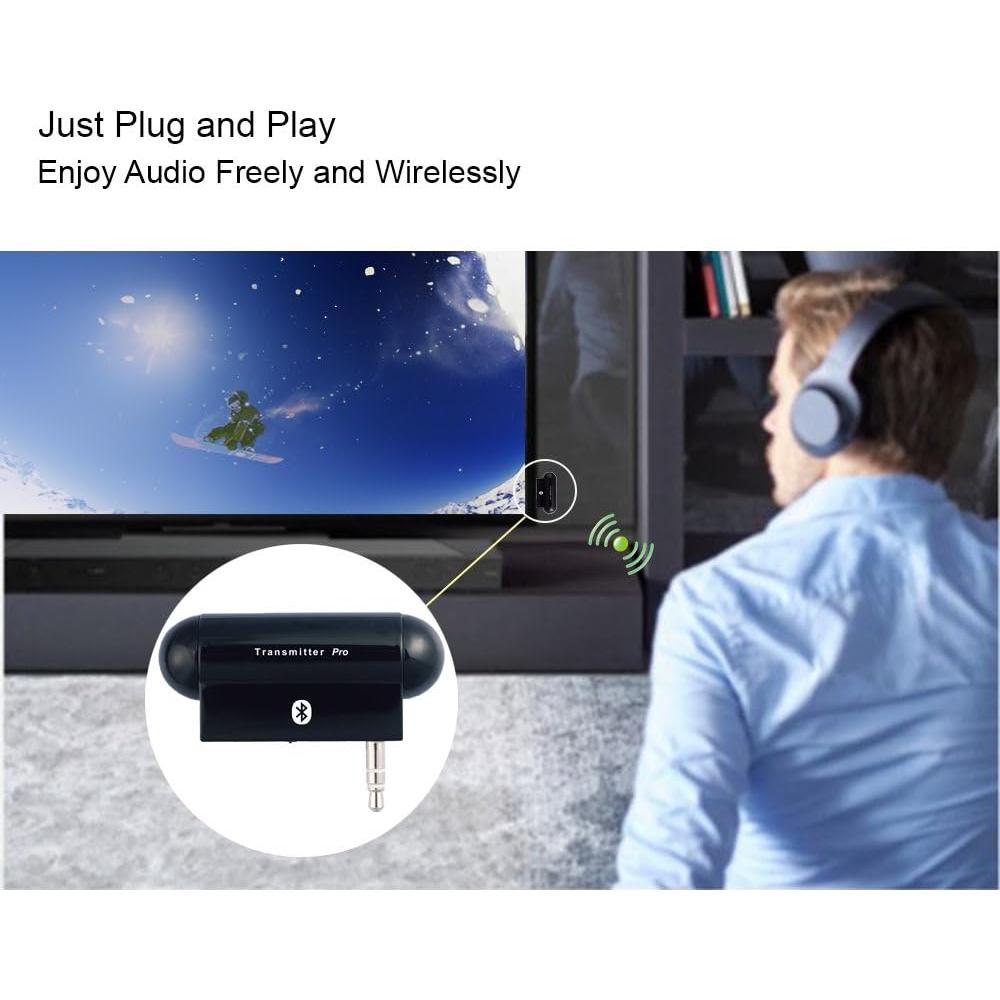 Transmisor de Audio Inalámbrico Bluetooth TX Pro 3.5mm