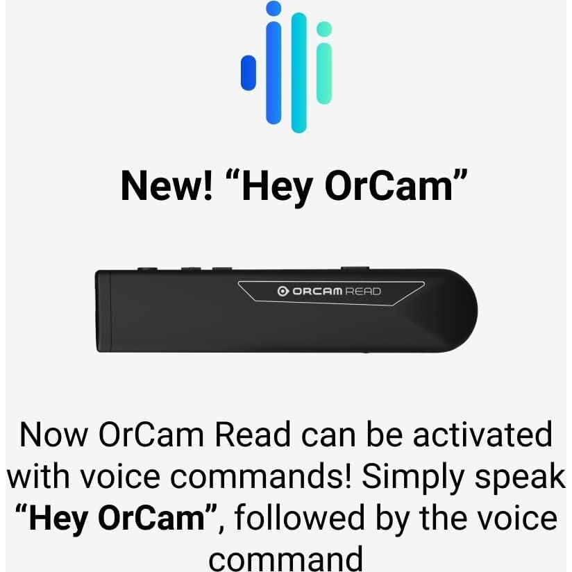 Lector Asistido OrCam Read - Inteligencia Artificial - 0.51 kg